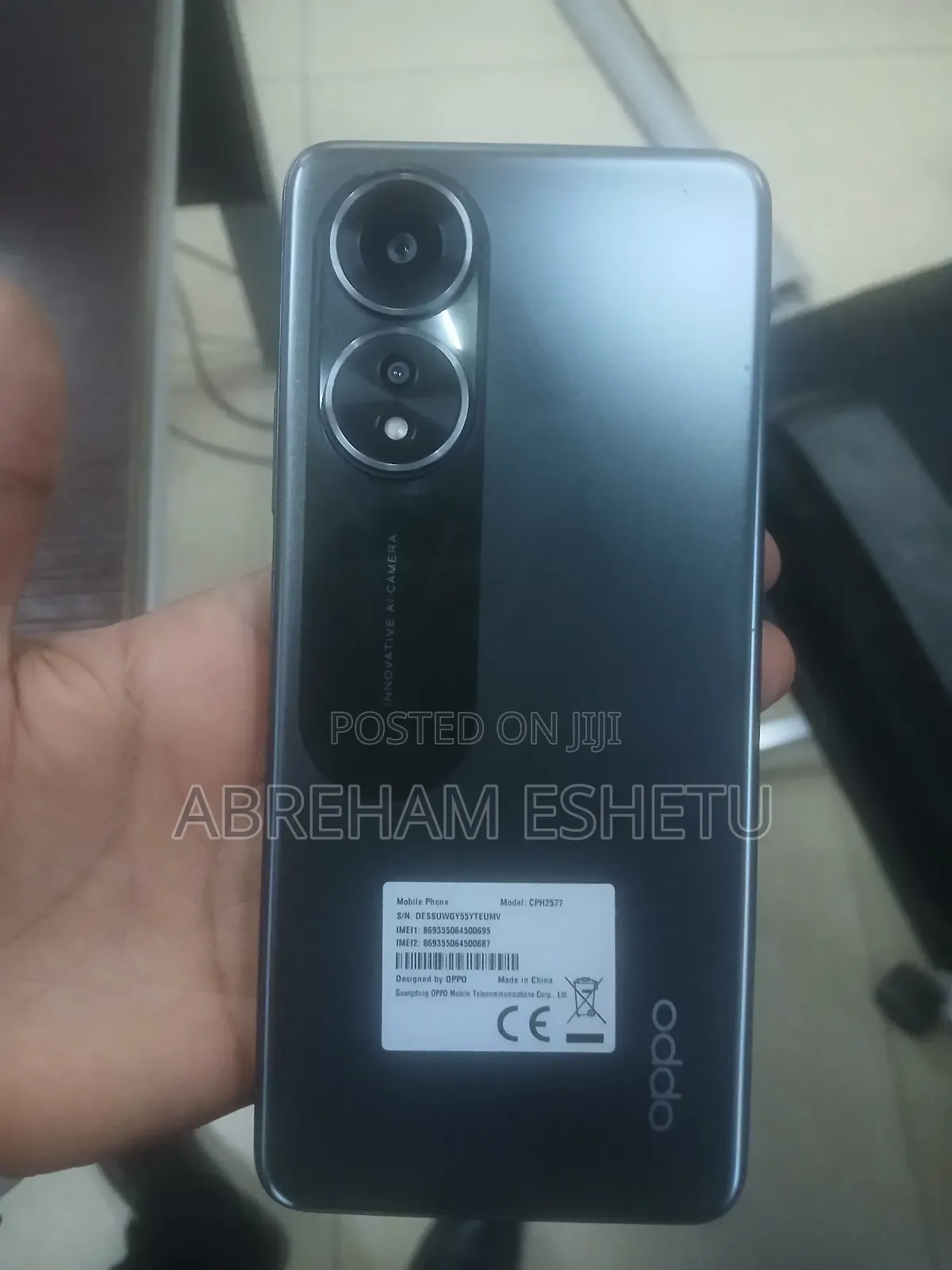 Oppo A58 4G 128 GB Gray