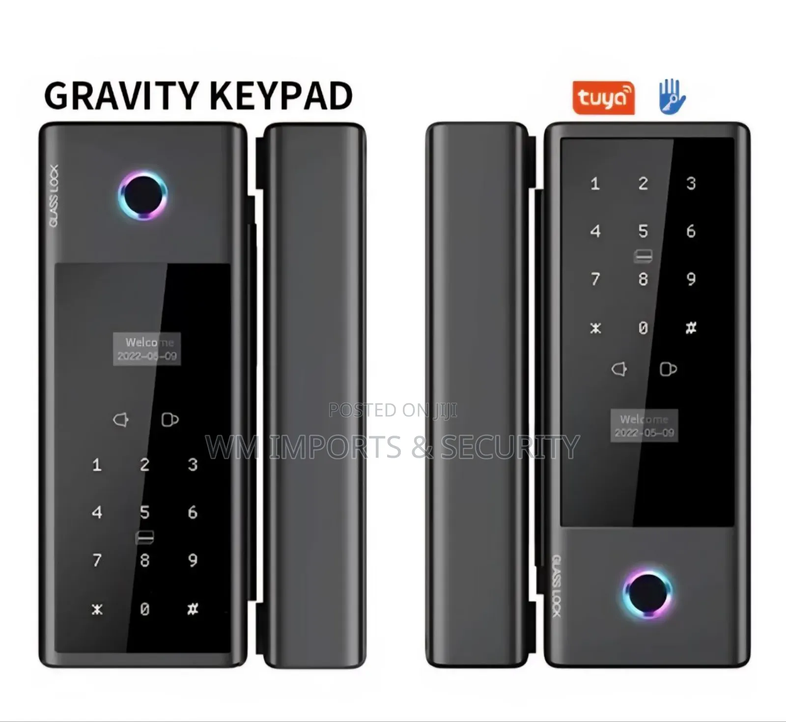 Smart Glass Door Lock