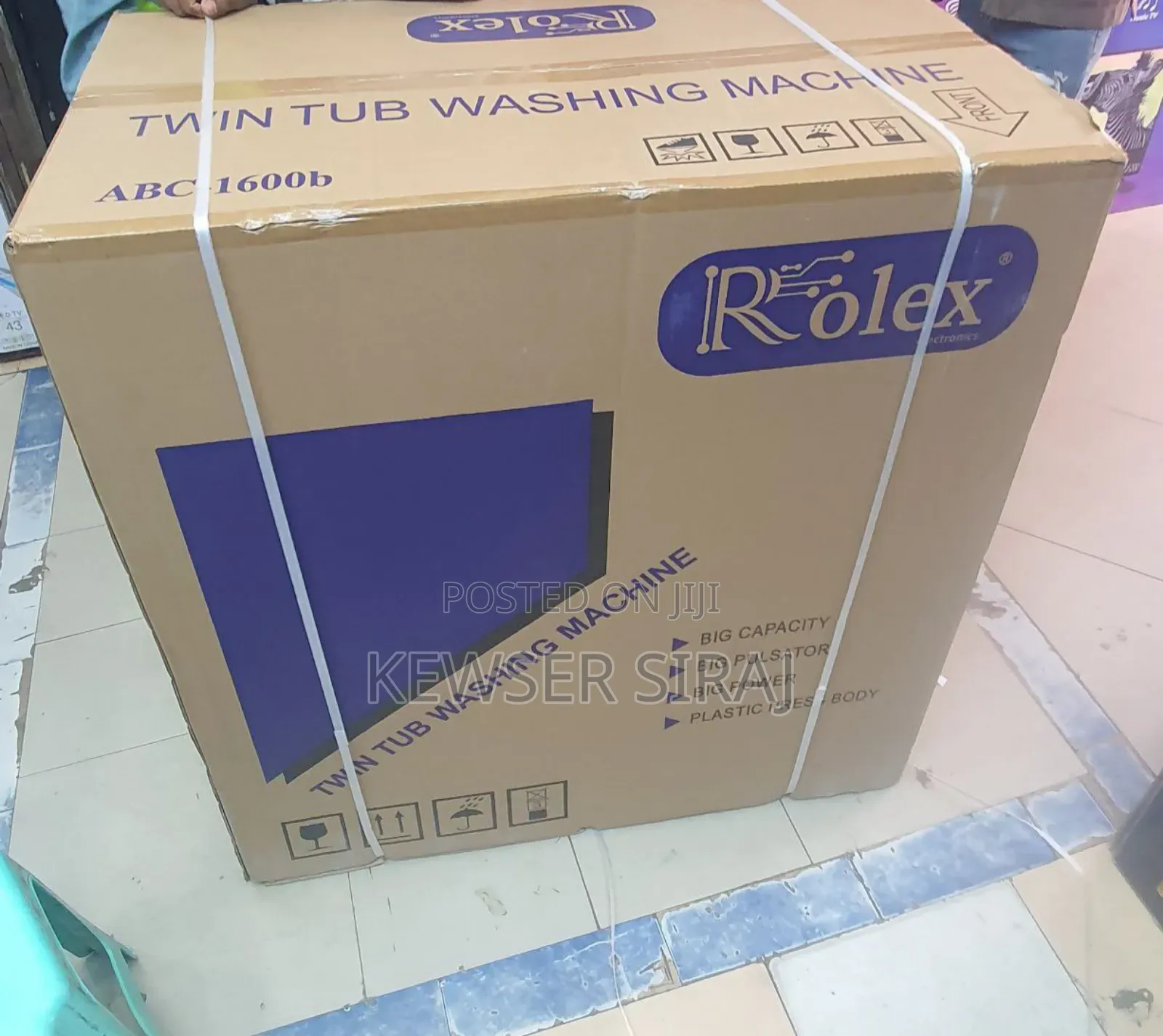 Rolax 16kg Washing Machine Manual System 5 Years Warranty Free Deliver