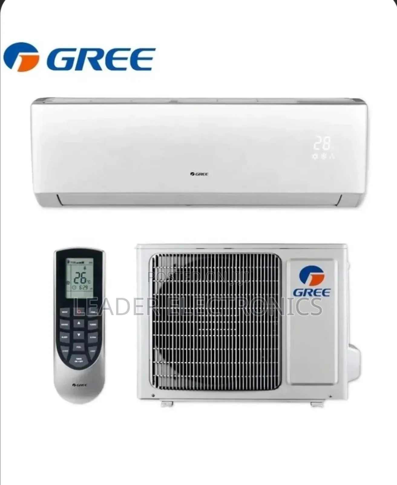 “Stay Cool All Day! Gree 24,000 Btu High-Efficiency Ac