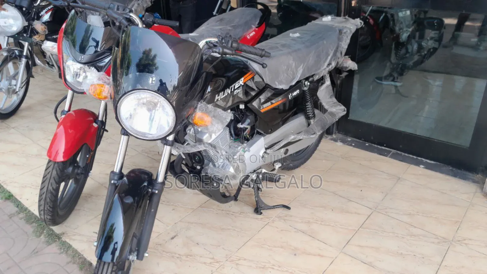 New Hero Hunter 150 2025 Black