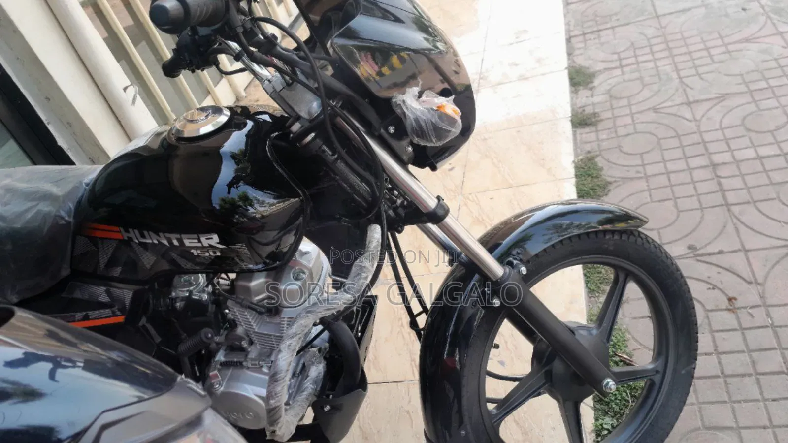 New Hero Hunter 150 2025 Black