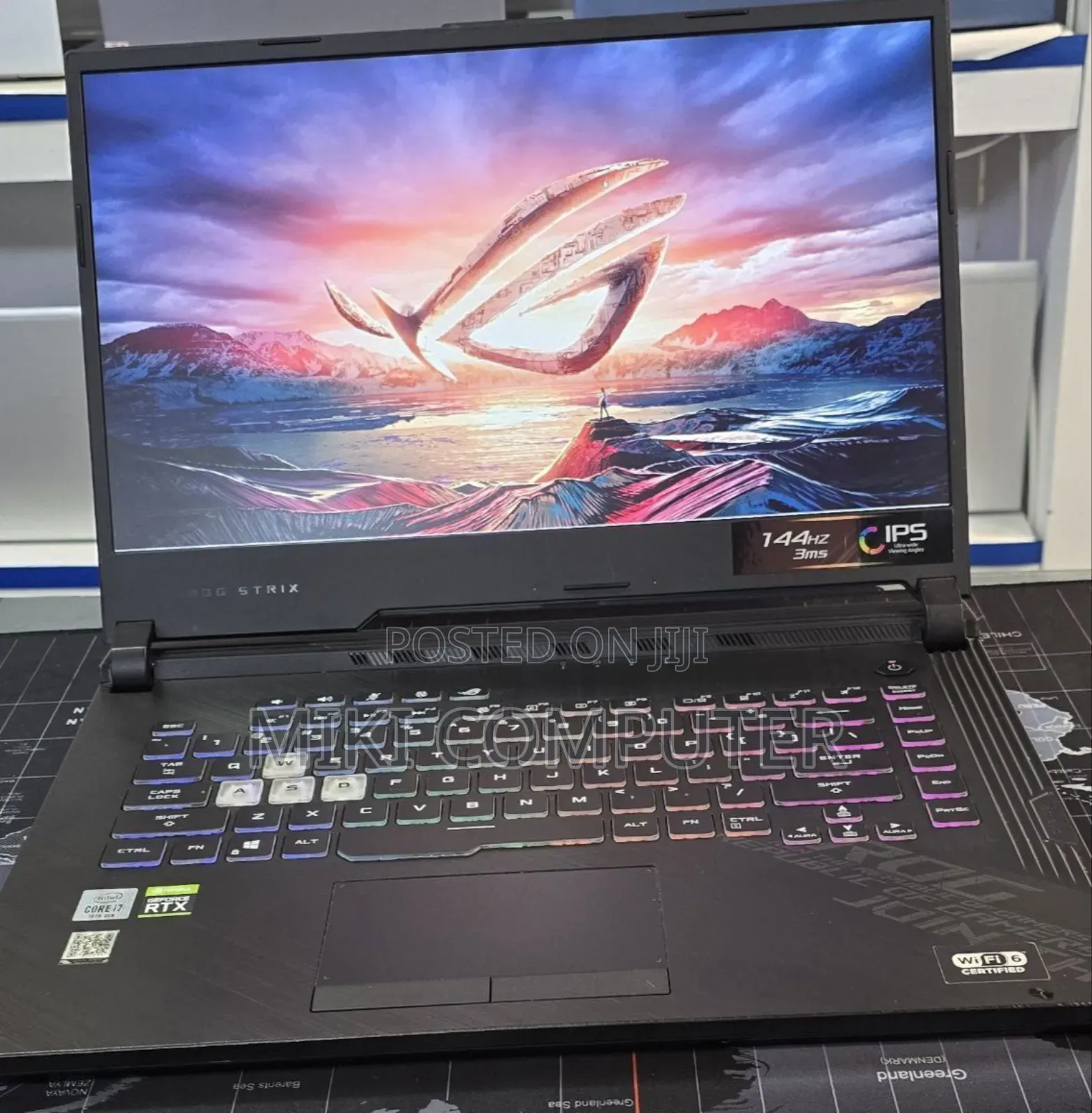 New Laptop Asus ROG Strix G15 16GB Intel Core I7 SSD 512GB