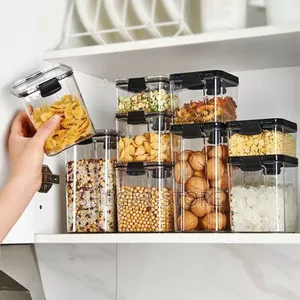 High Quality 7pcs Food Storage Containers(7 የተለያየ መጠን ያላቸዉ የአስቤዛ ማስቀመጫ