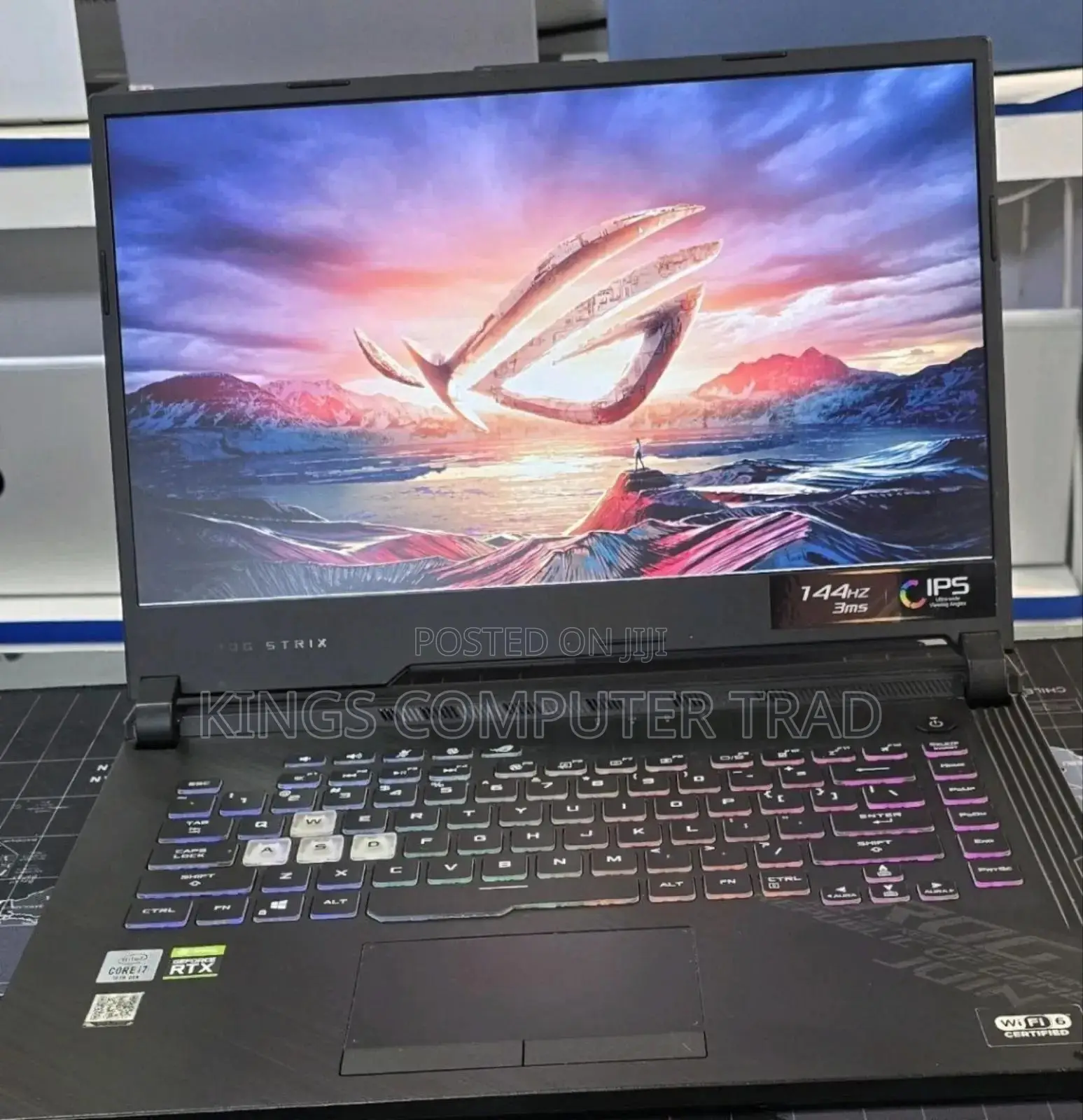 New Laptop Asus ROG Strix G15 16GB Intel Core I7 SSD 1T