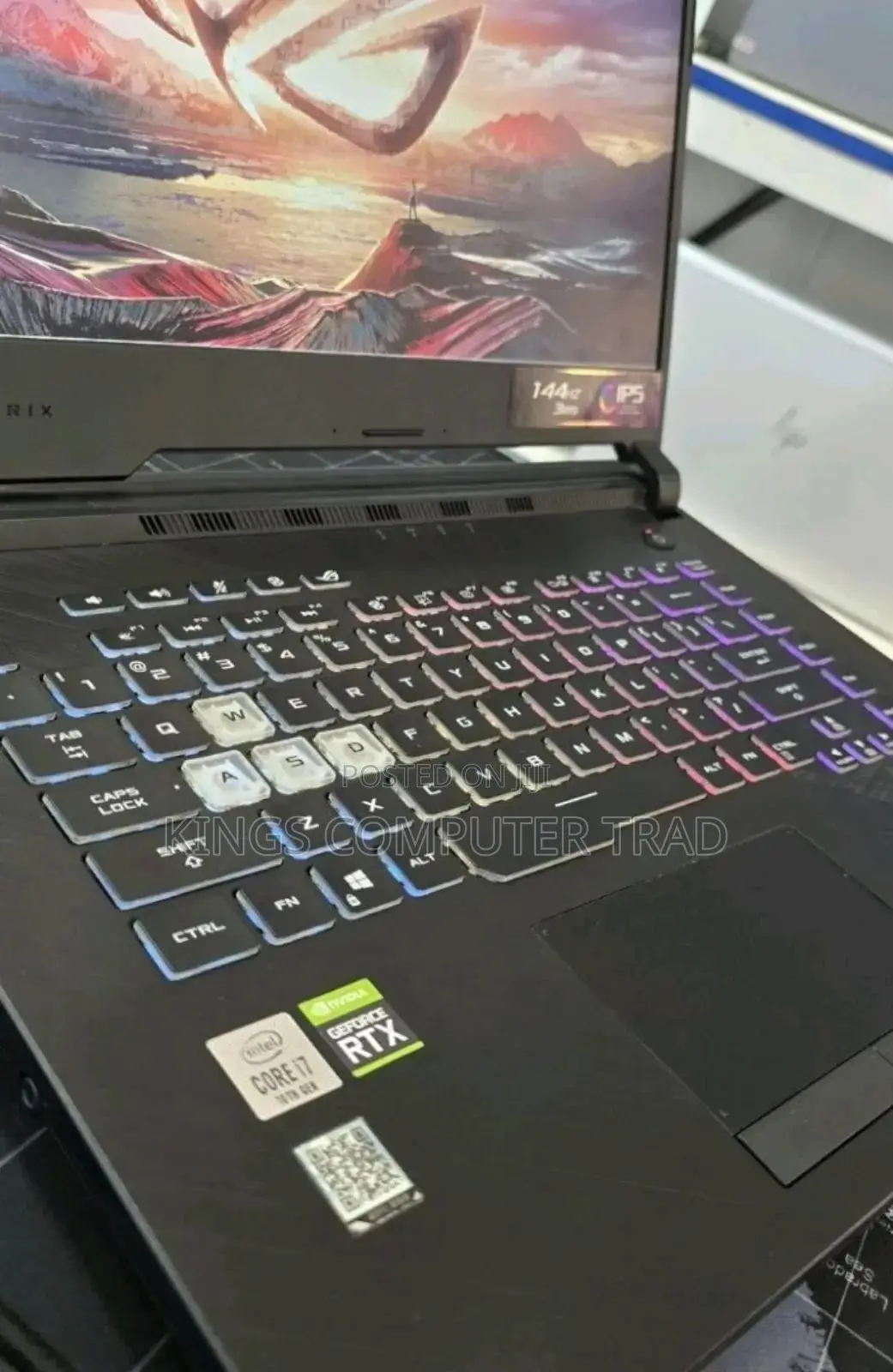 New Laptop Asus ROG Strix G15 16GB Intel Core I7 SSD 1T