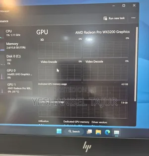 New Laptop HP ZBook Studio 16GB Intel Core I7 SSD 512GB