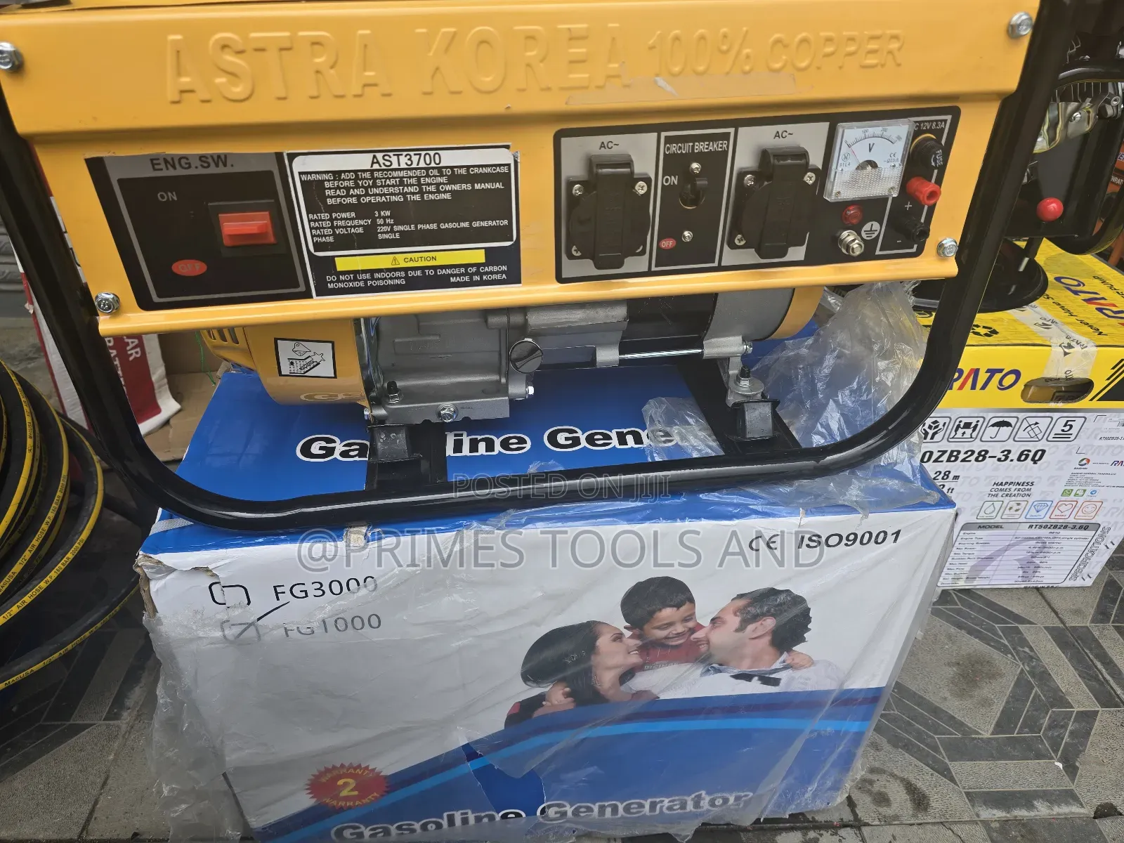 ለበርካታ አገልግግሎቶች ሚውልበት 3000 Kw ጀነሬተር