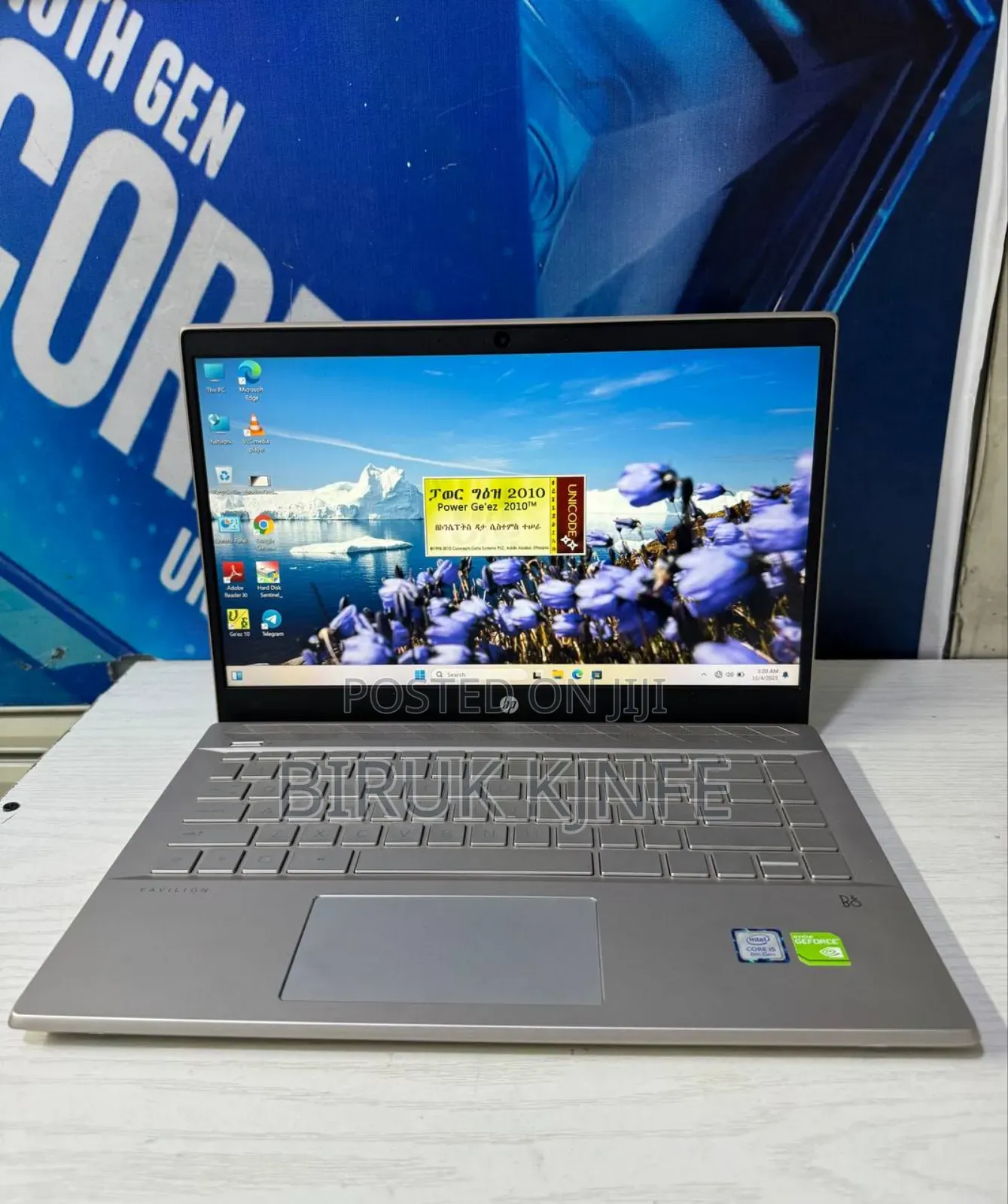 New Laptop HP Pavilion 15 8GB Intel Core I5 HDD+SSD 128GB