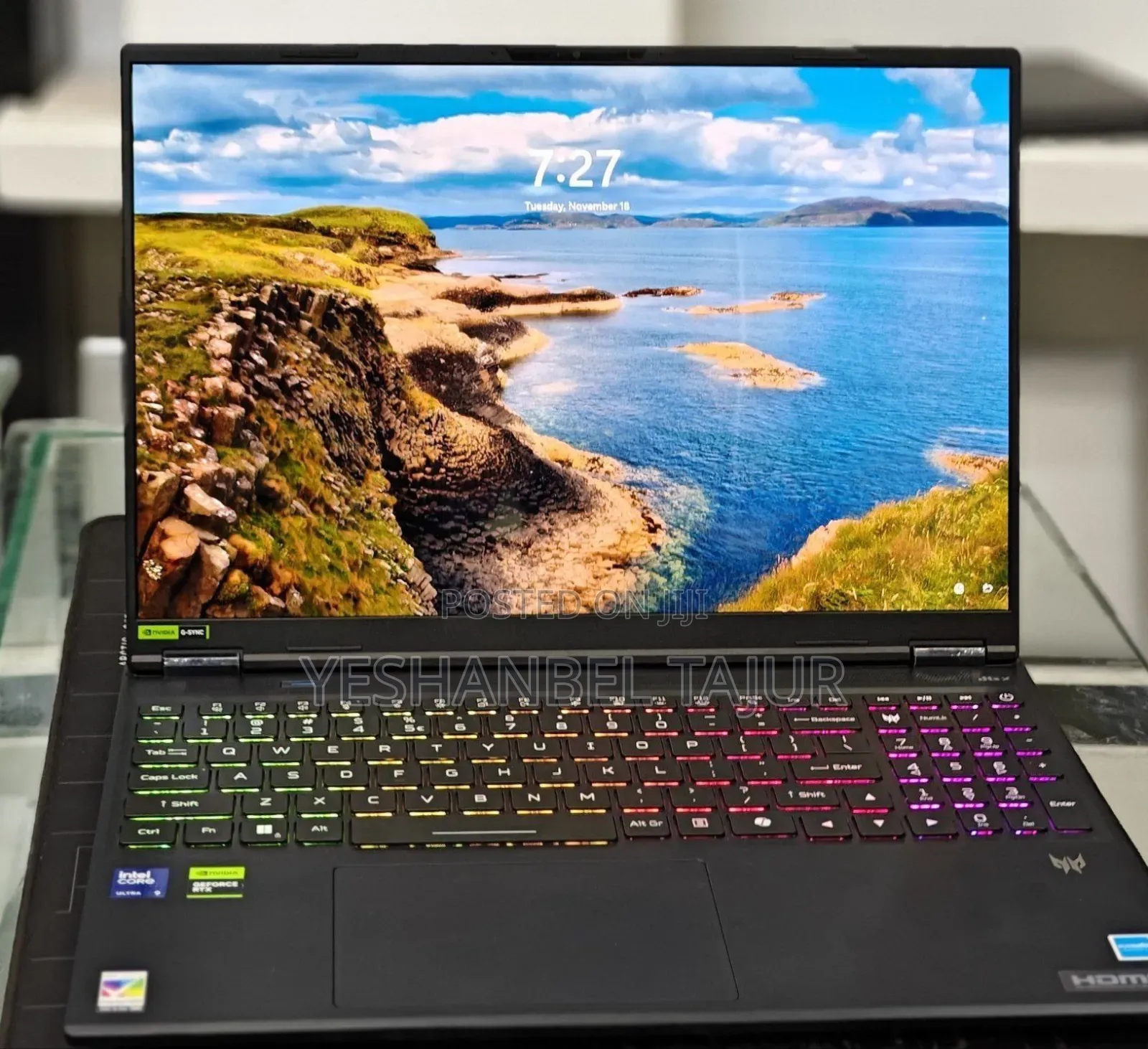 New Laptop Acer Predator Helios Neo 16 16GB Intel Core Ultra 9 SSD 1T