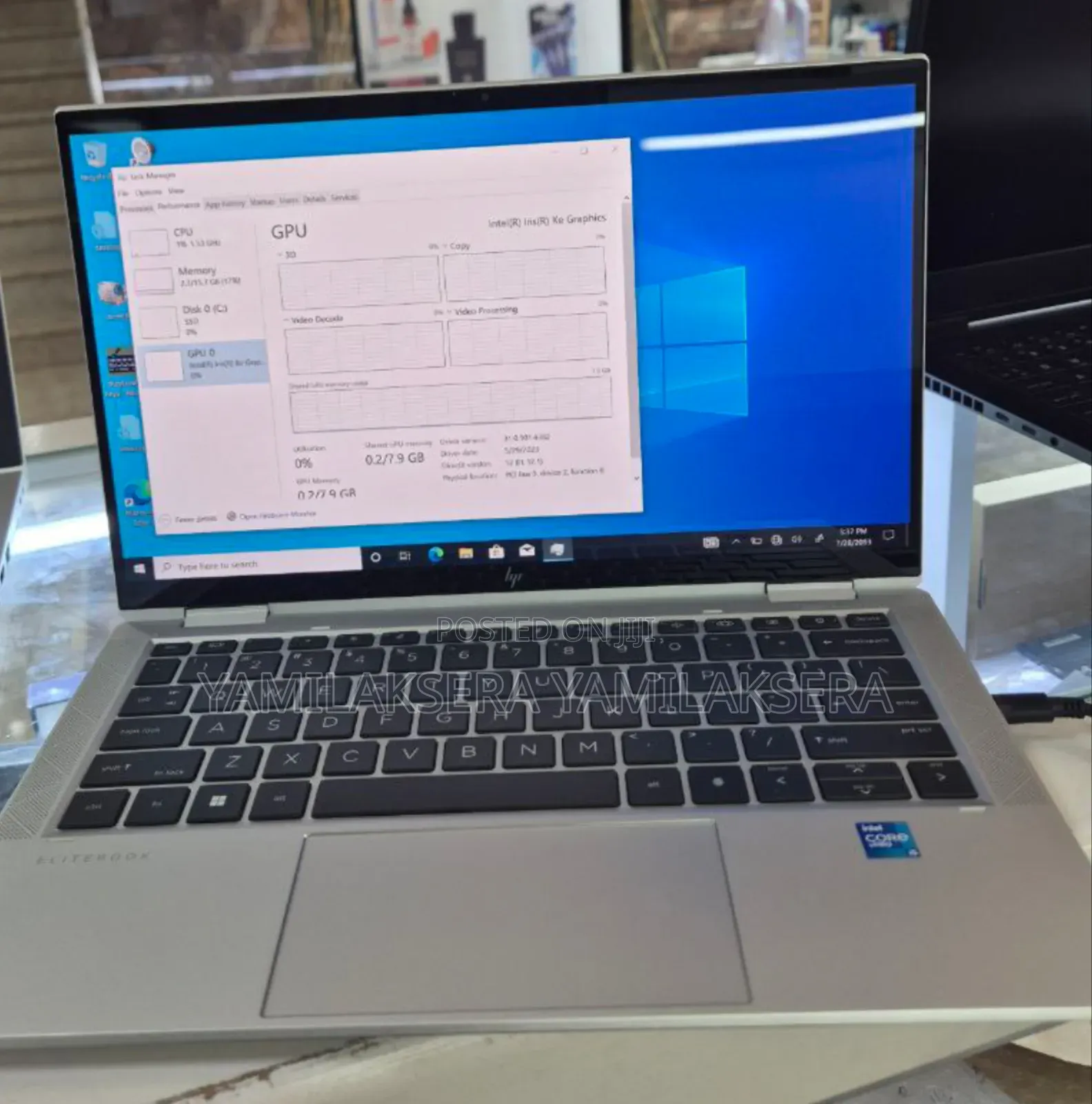 New Laptop HP EliteBook X360 1030 G8 16GB Intel Core I5 SSD 512GB