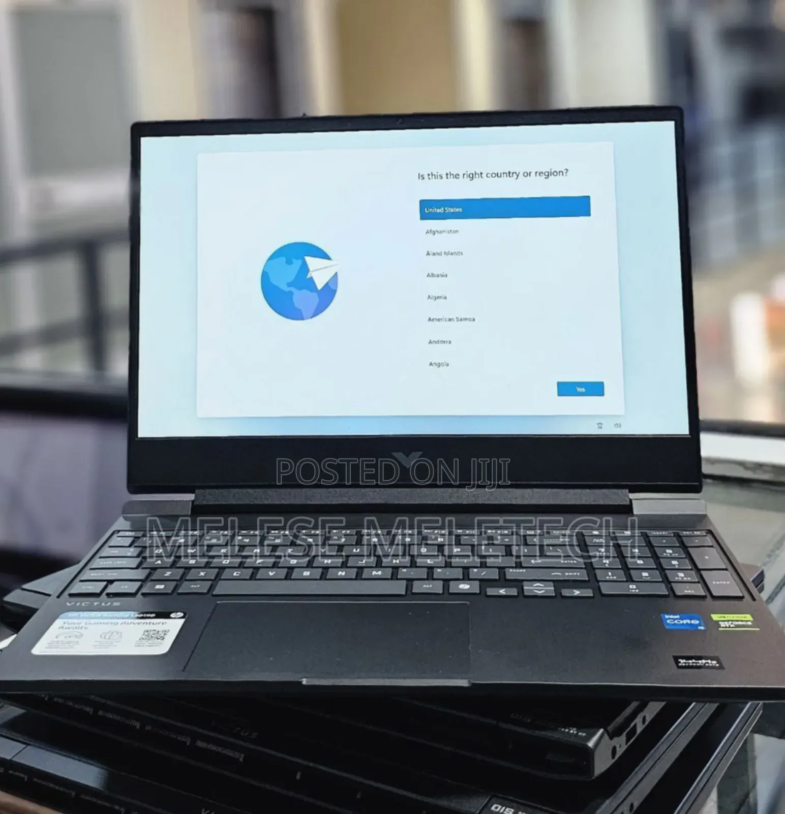 New Laptop HP Victus 16 16GB Intel Core I5 SSD 512GB