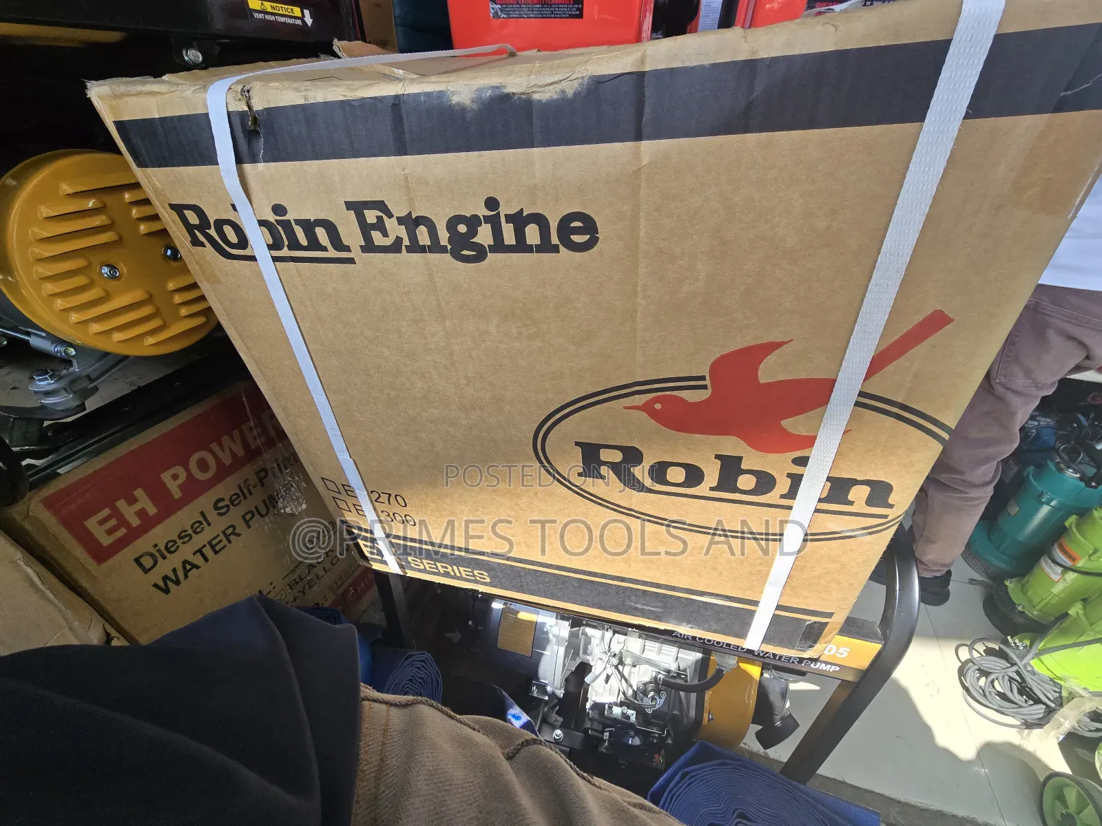 Robin Ex 27 Engine Made in Japan