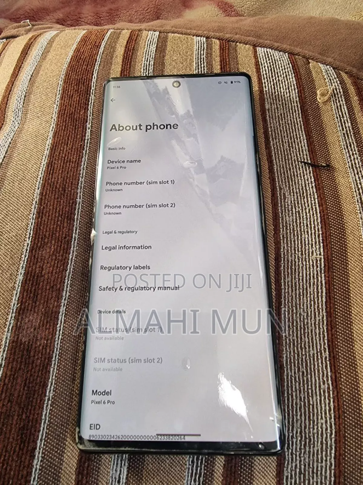 New Google Pixel 6 Pro 256 GB Black