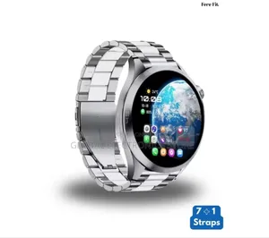 Original Wisme 46mm Smart Watch ከ7 መቀያየሪያ ማሰሪያ ቀበቶ ጋር