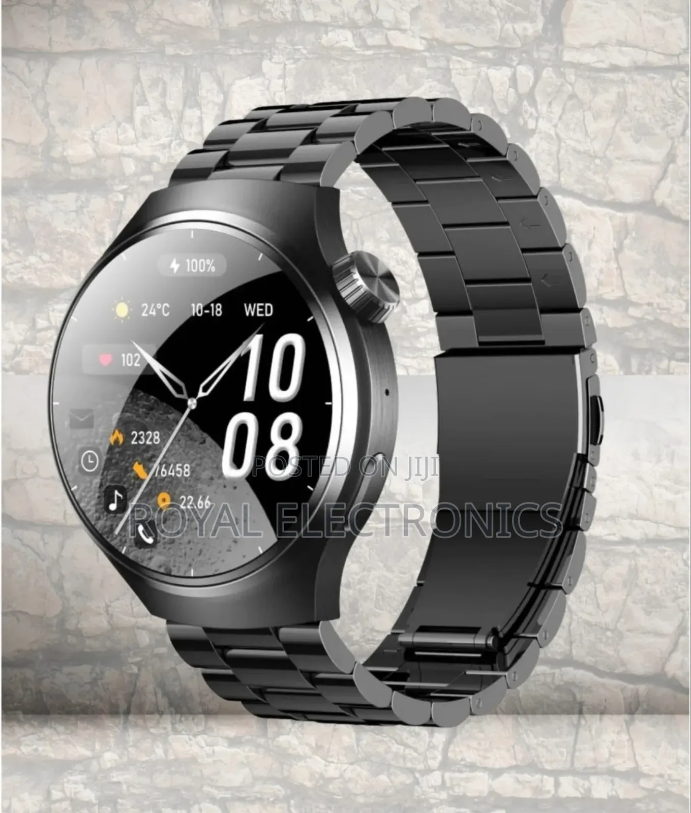 Wisme 46mm Smart Watch With 7 Straps Premium Quality