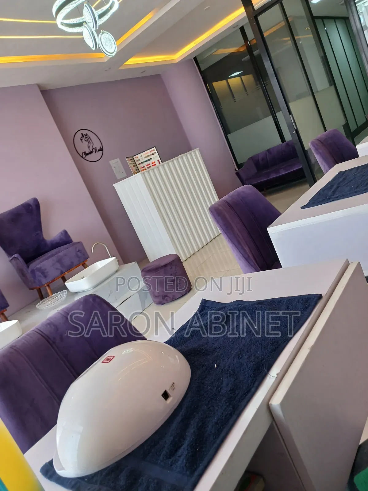 Nail Salon Product ሙሉ የጥፍር ቤት እቃ