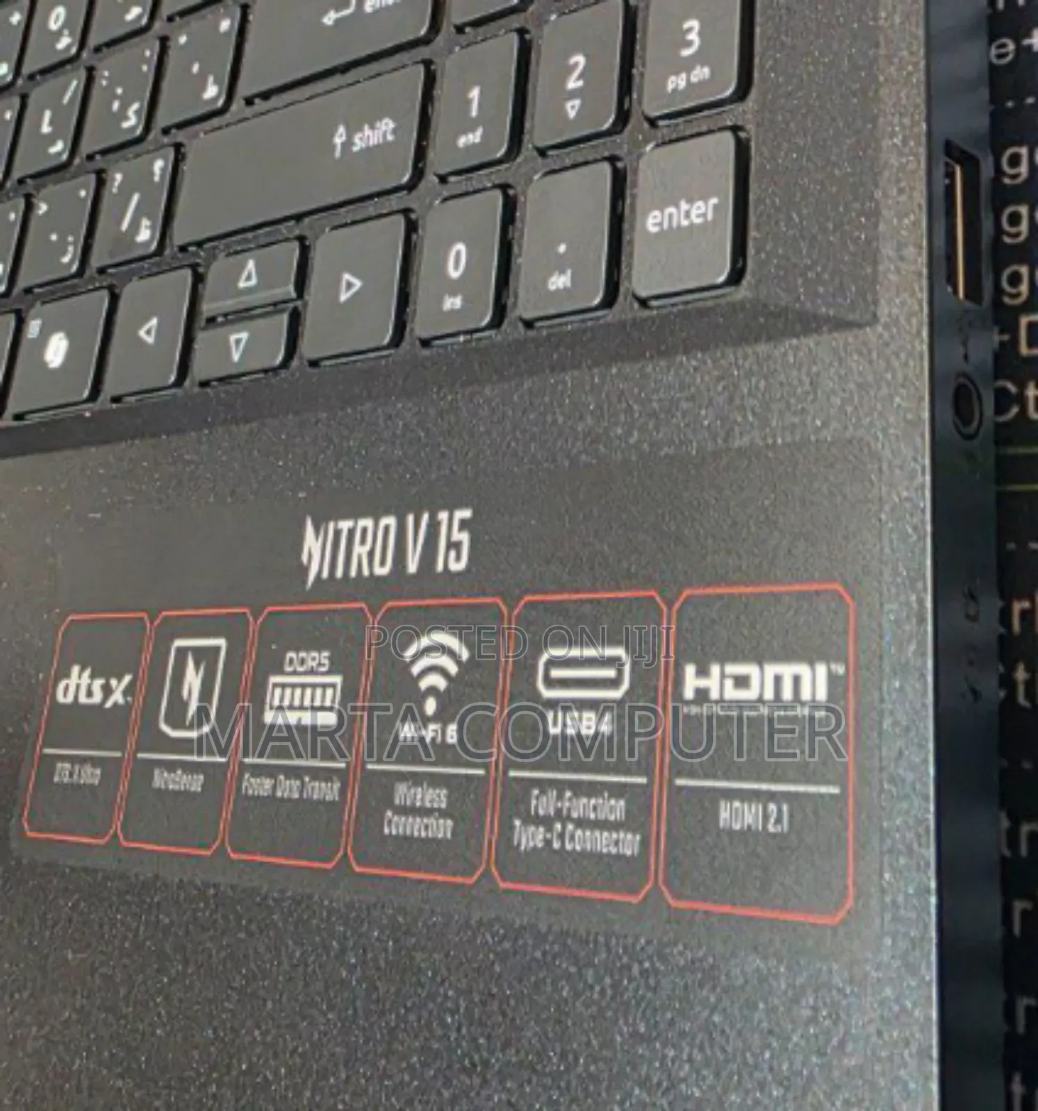 New Laptop Acer Nitro 5 16GB Intel Core I7 SSD 512GB