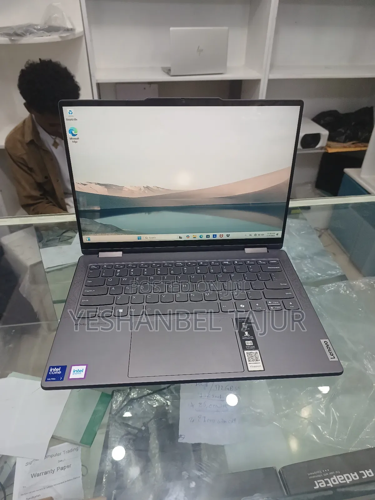 New Laptop Lenovo Yoga 7i 16GB Intel Core Ultra 7 SSD 1T