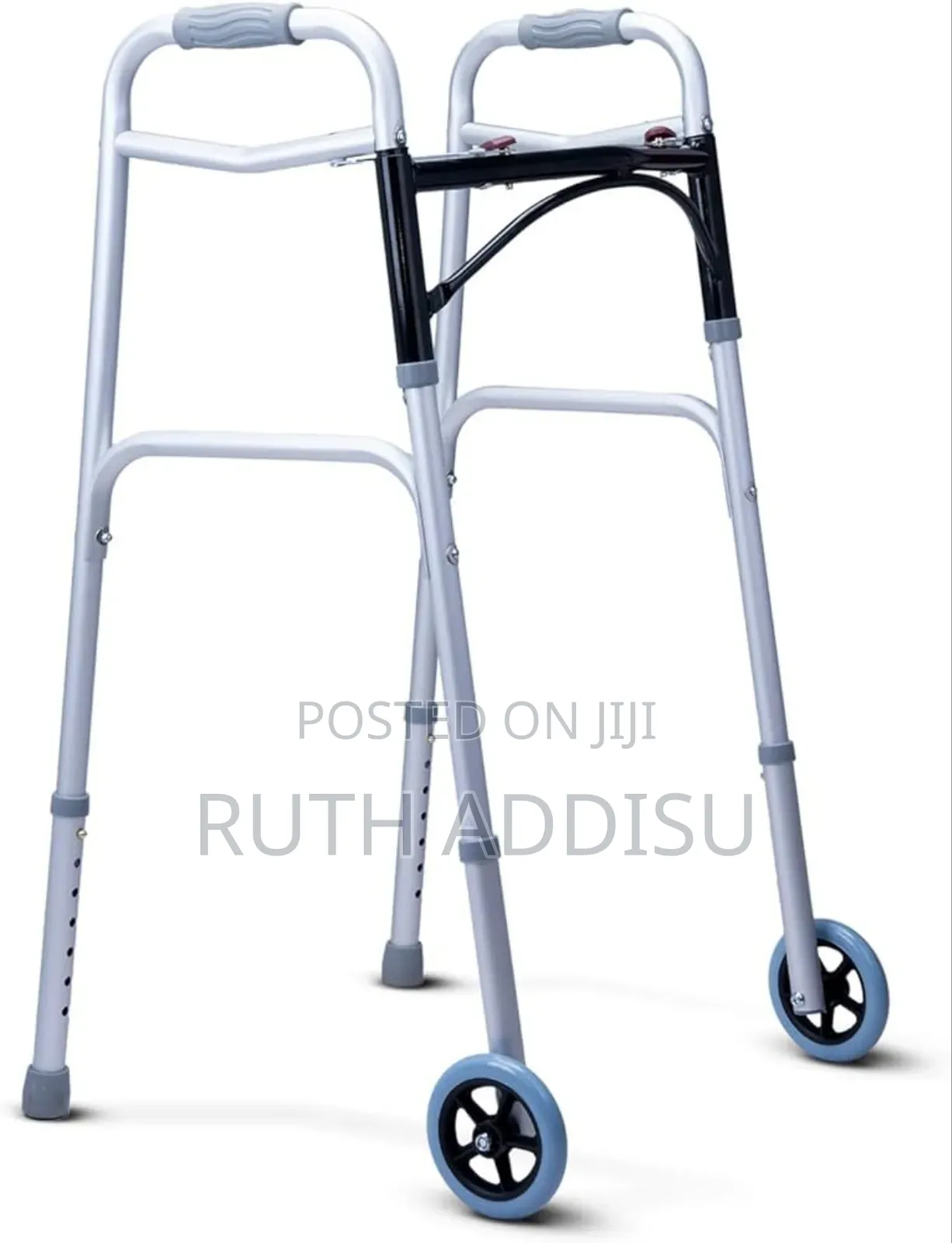Foldable With Frontal Wheel Walker轟然almunium Walker痲夯walker建字walker