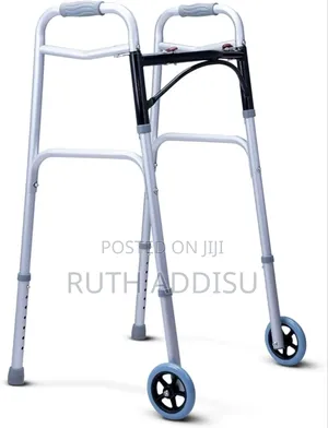 Photo - Foldable With Frontal Wheel Walker轟然almunium Walker痲夯walker建字walker
