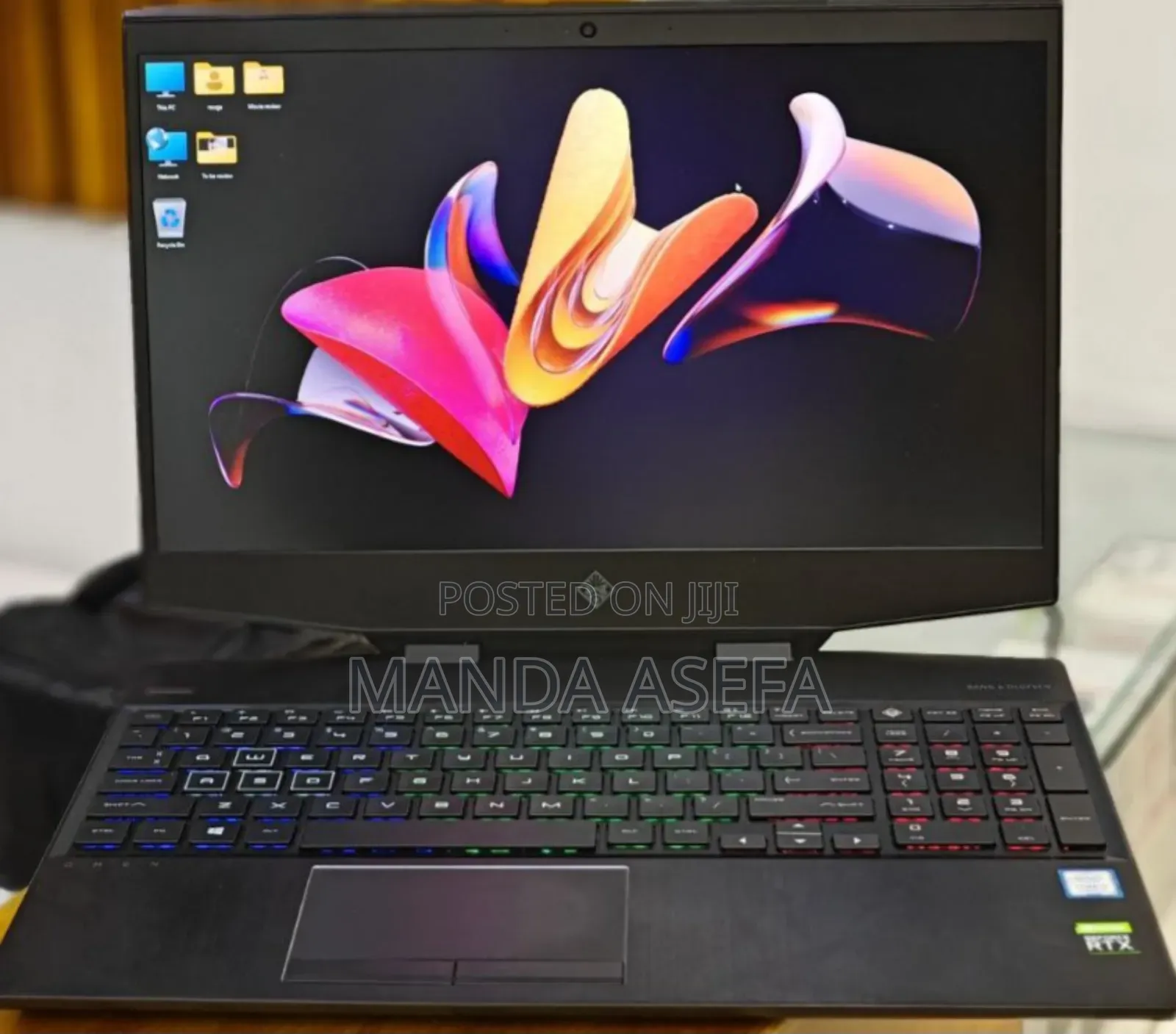 New Laptop HP Omen 15 16GB Intel Core I7 SSD 512GB