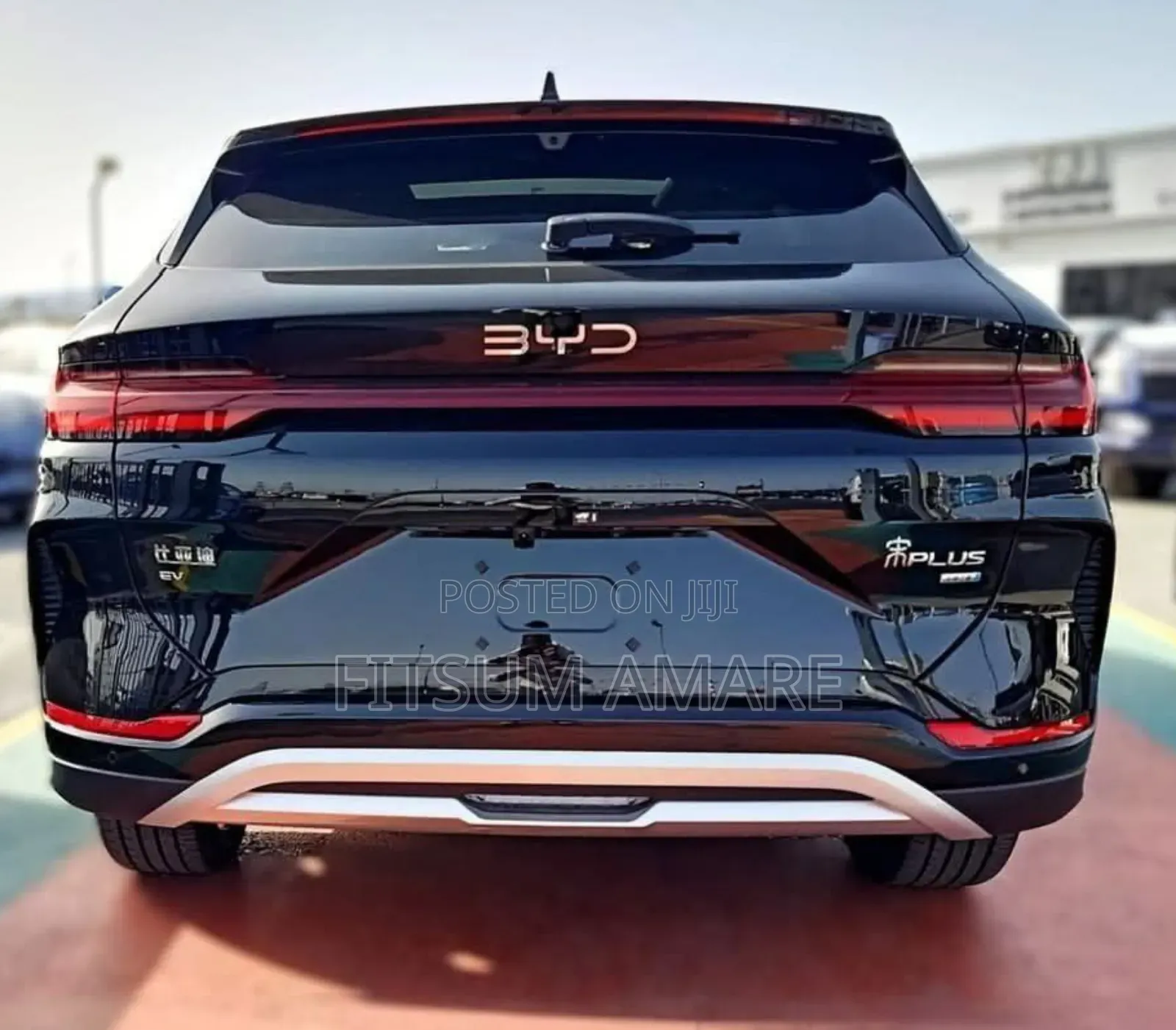 New BYD Song Plus 2025 Black