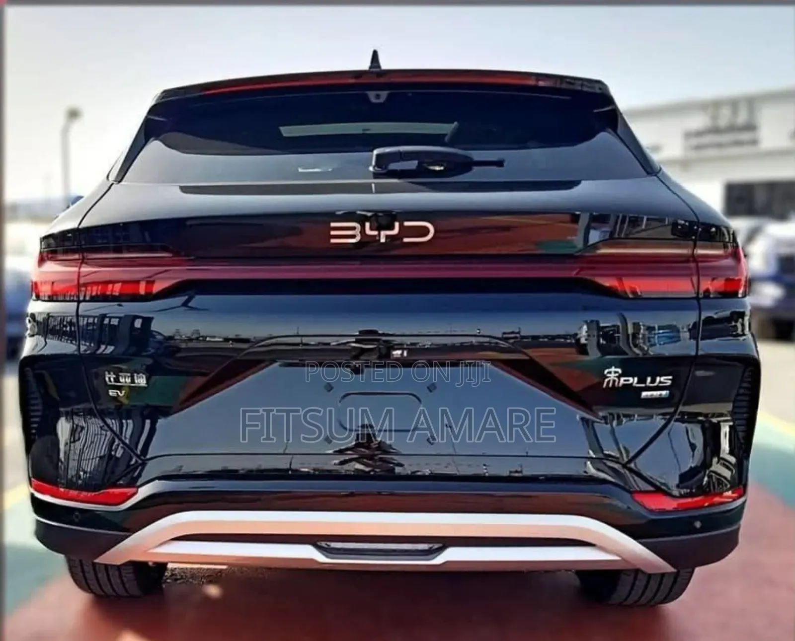New BYD Song Plus 2025 Black
