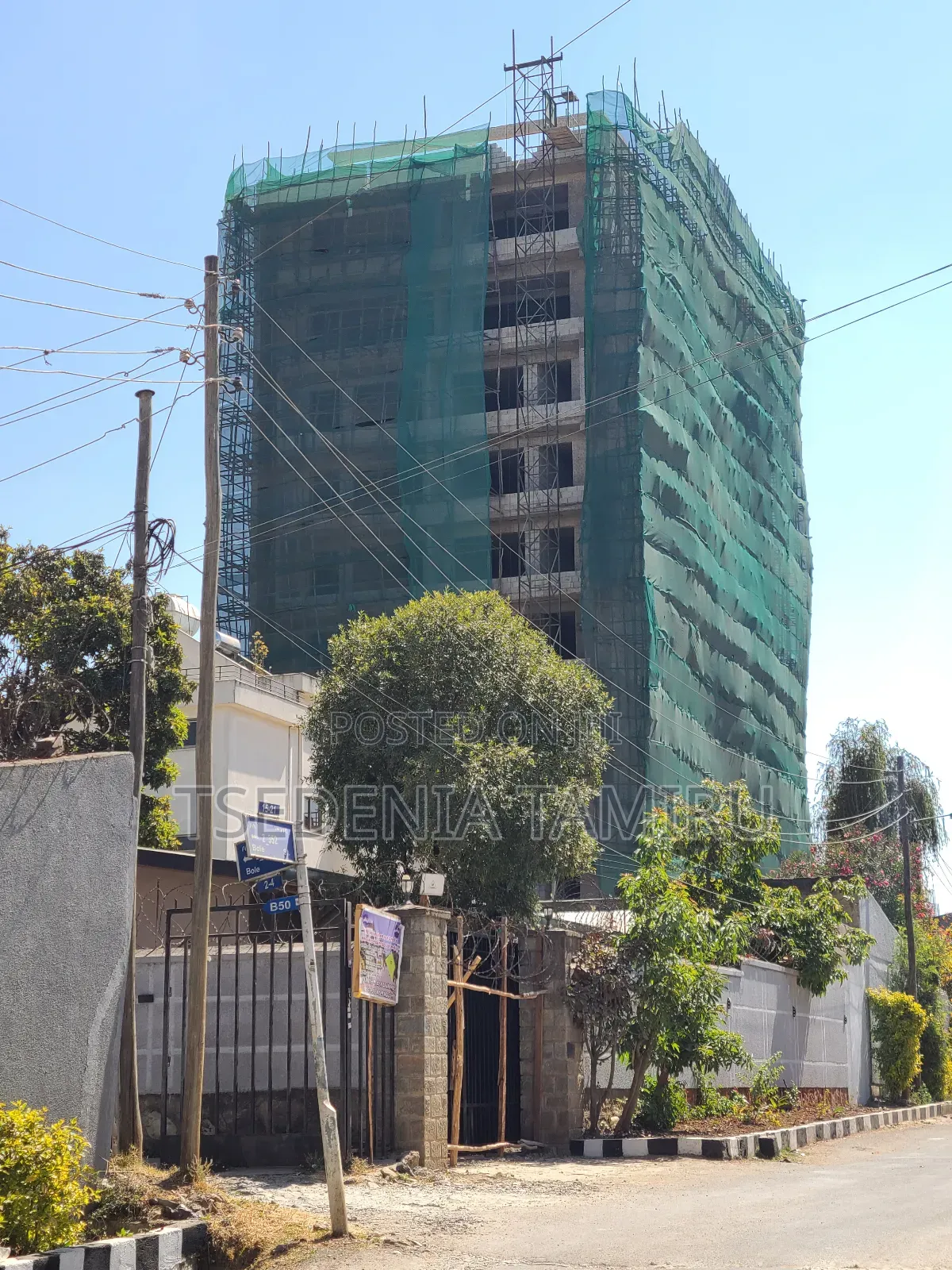 ቦሌ ጃፓን 80% ግንባታው ያለቀ