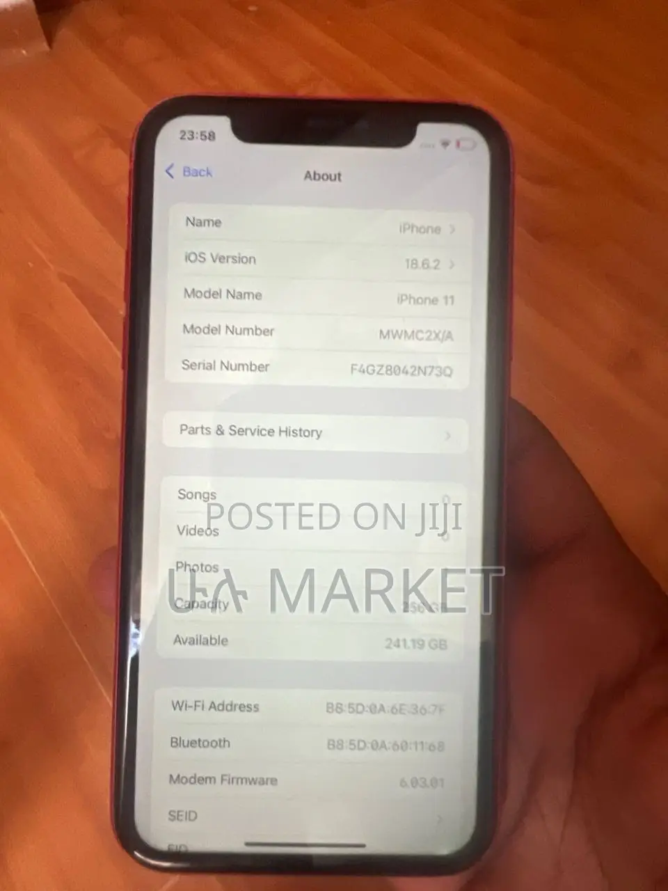 Apple iPhone 11 256 GB Red