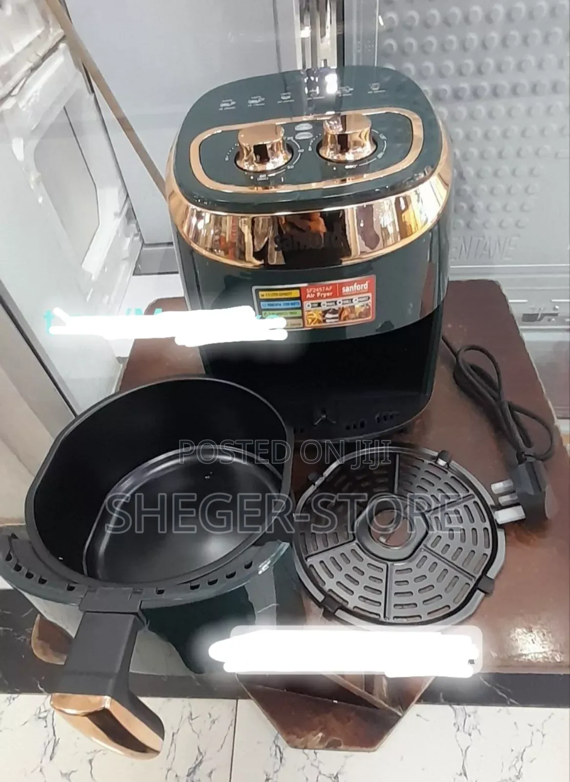 High Class Sanford Air Frayer ( የተለያዩ የምግብ አይነቶችን የሚያበስሉበት)