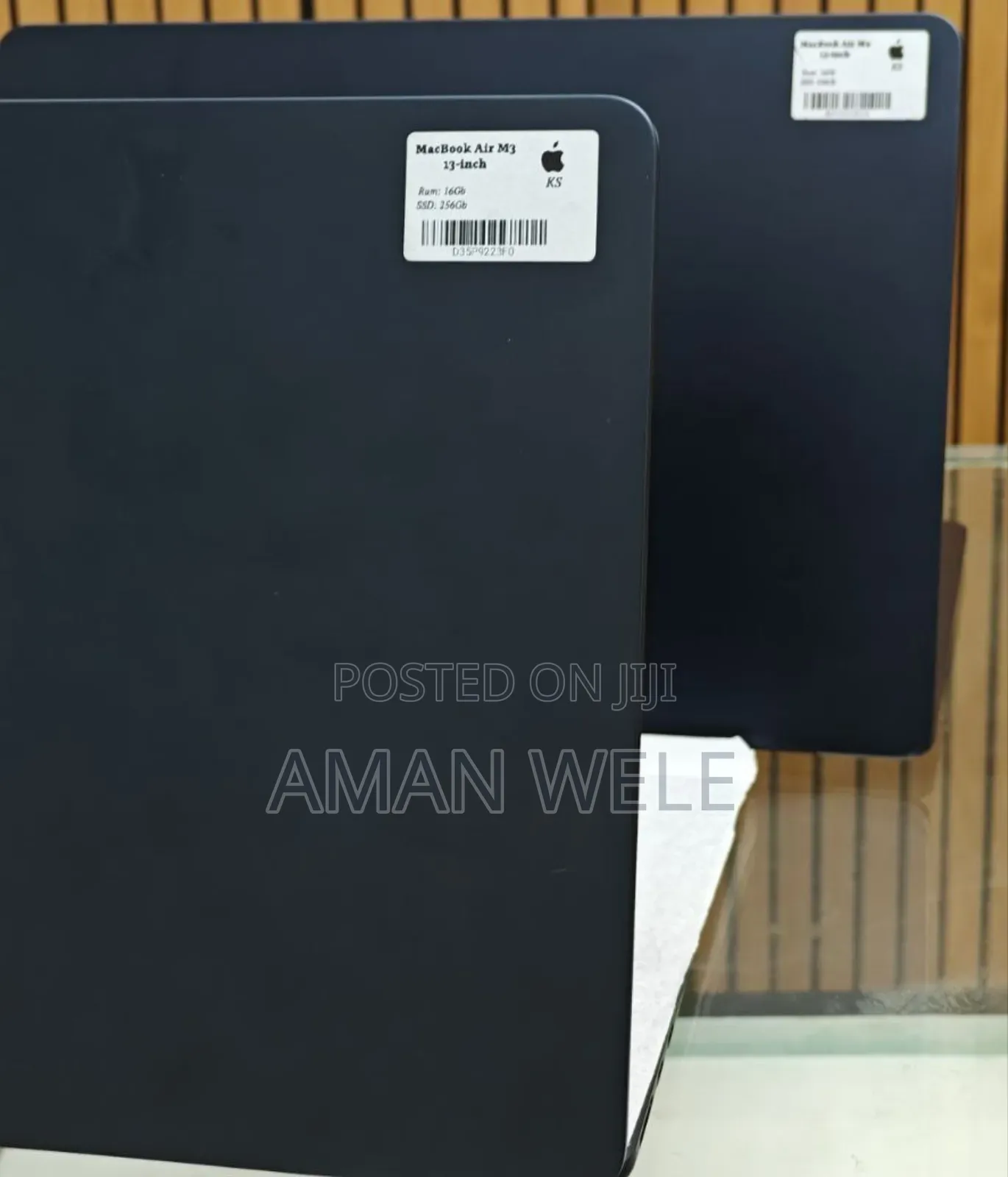 New Apple MacBook Air 2024 M3 13-Inch 8GB Intel Core M3 SSD 256GB