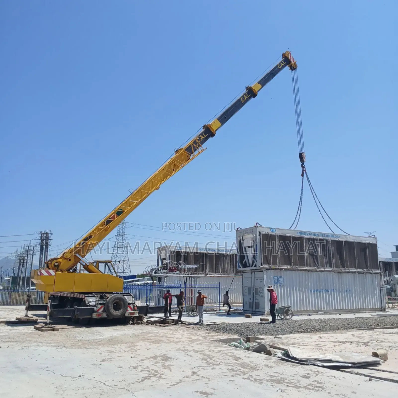 ሀይሉ Crane...Forklift Rent And Sale