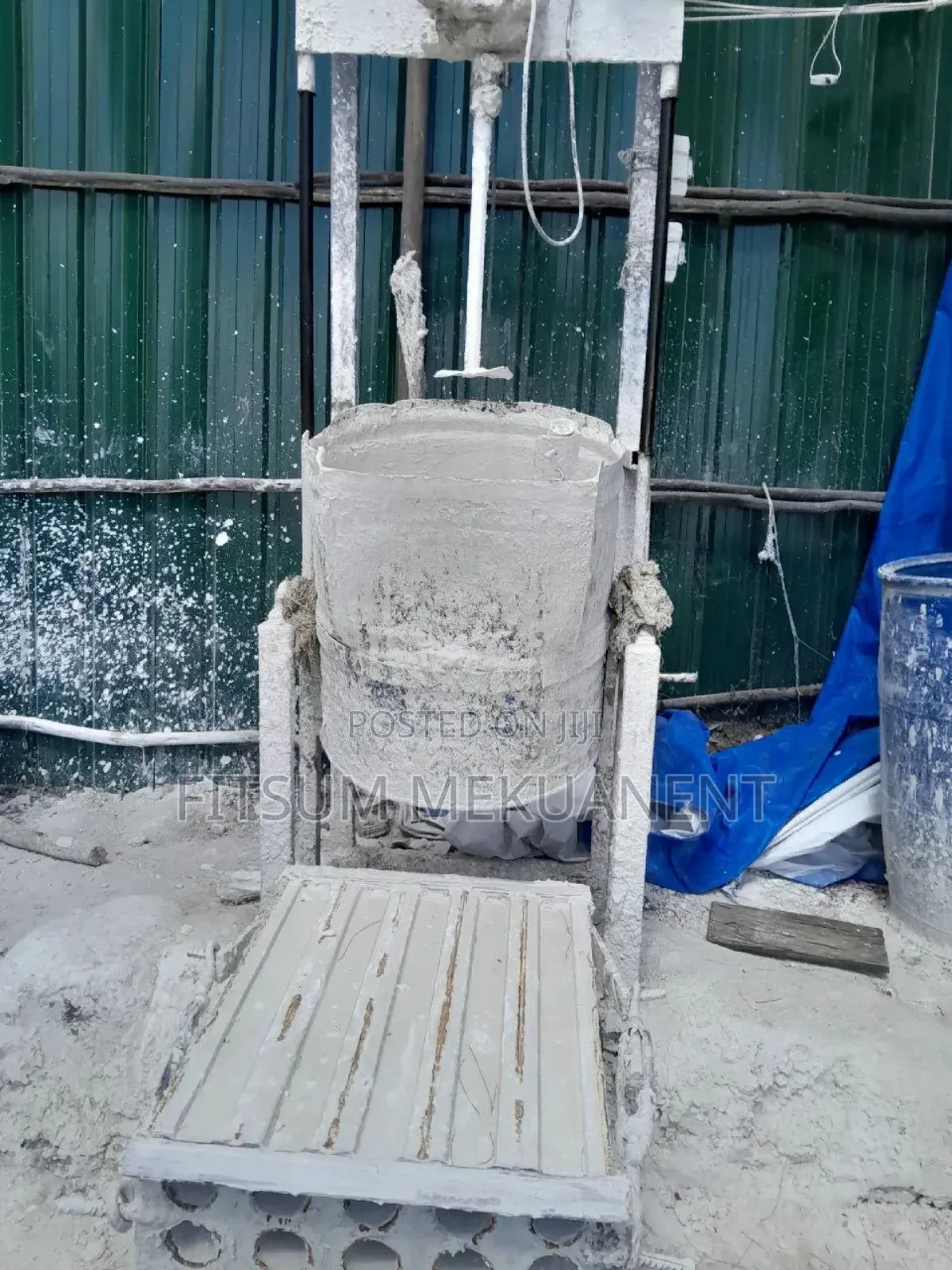 Gypsum Mold With Mixer የጂብሰም ሞልድ