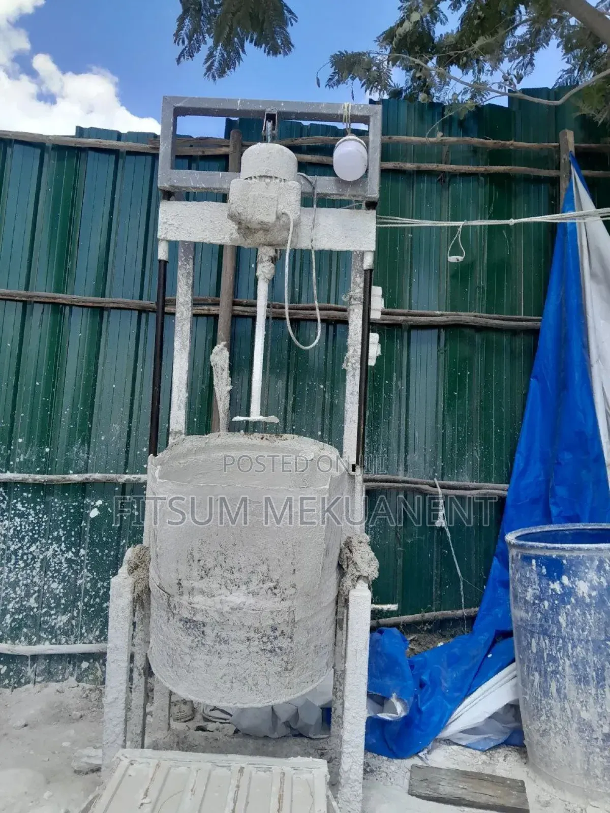 Gypsum Mold With Mixer የጂብሰም ሞልድ