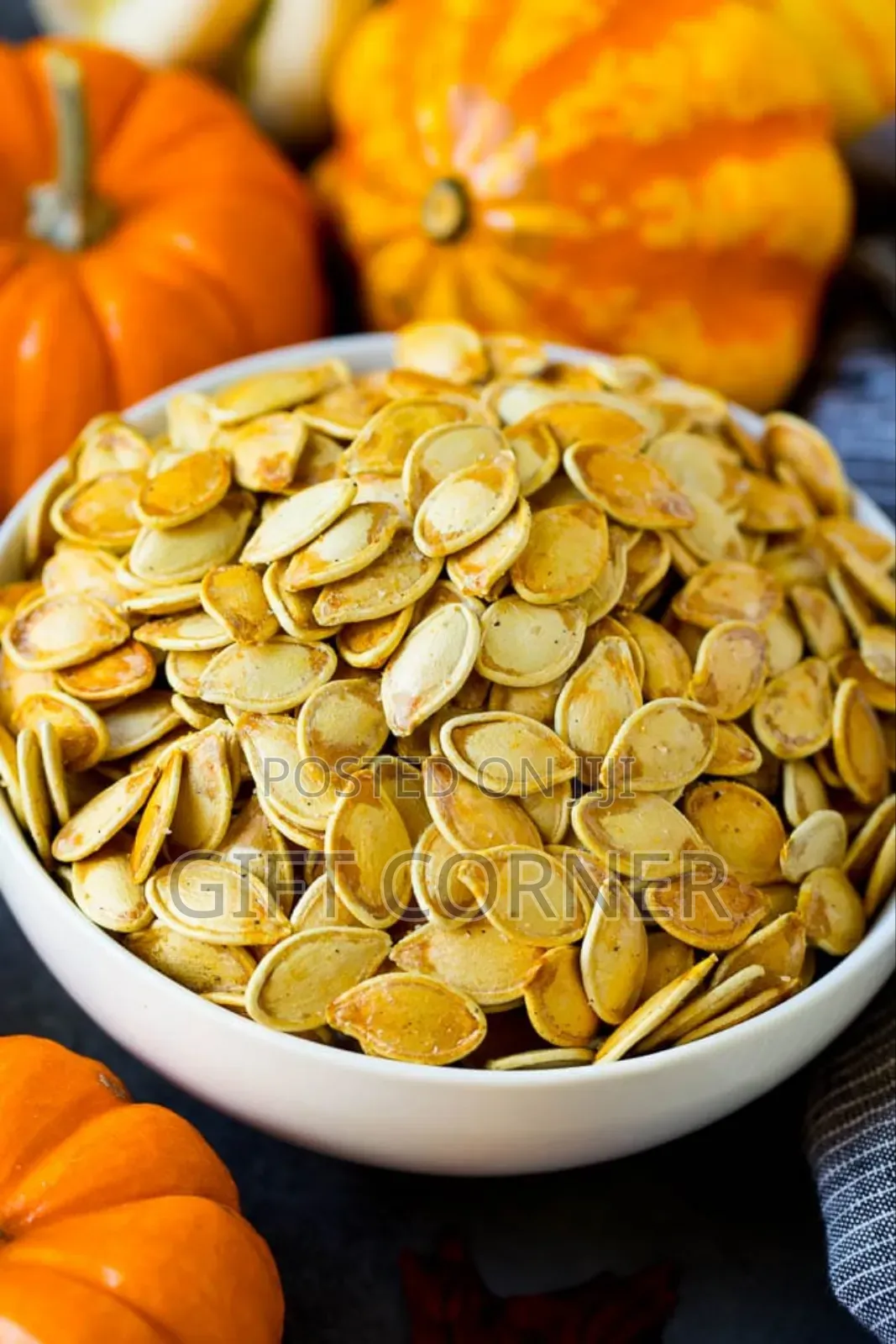 Roasted Salted Pumpkin Seeds