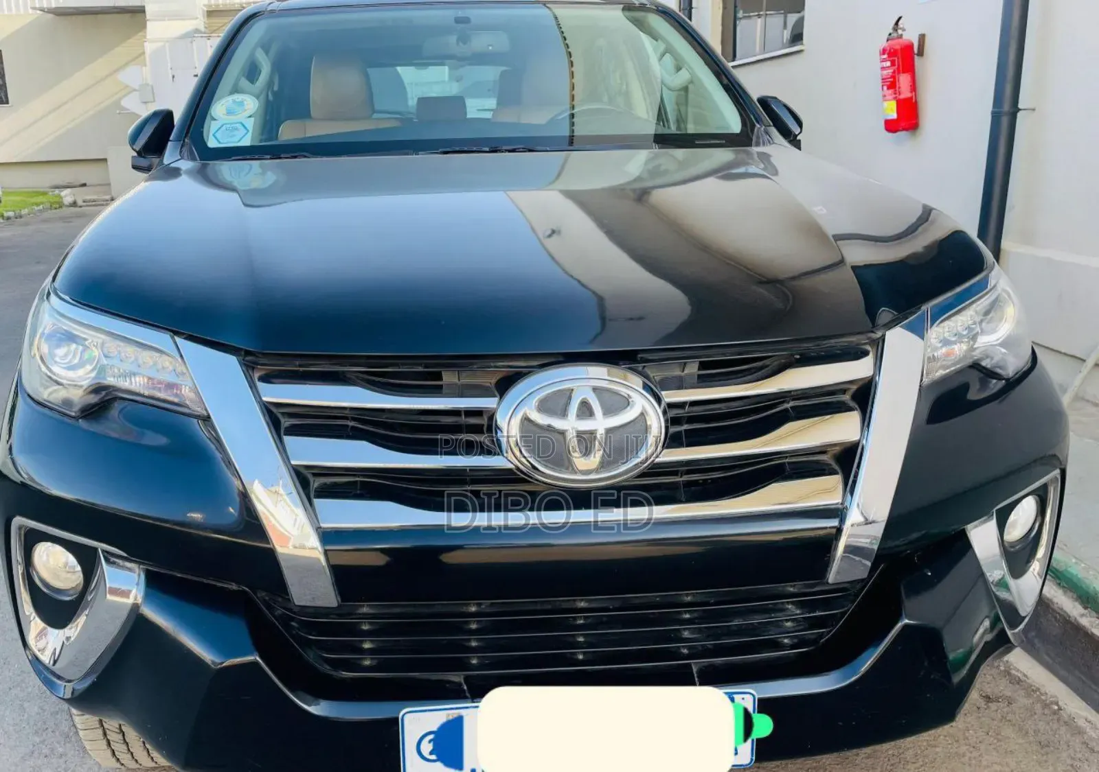 Toyota Fortuner 2.4 D AWD 2017 Black