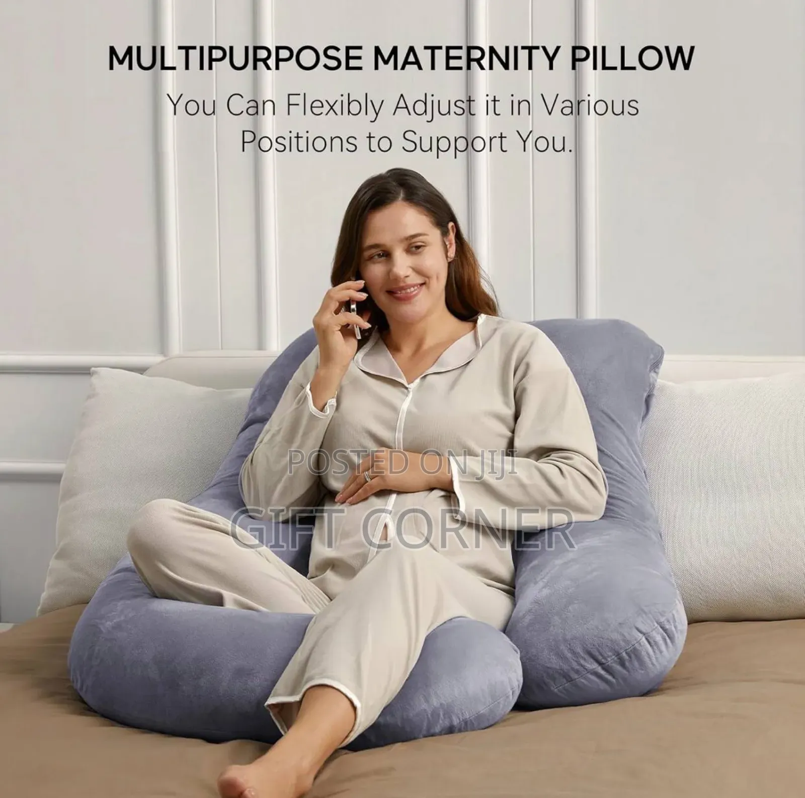 Pregnancy Pillow Full Body Suport in G and U Shape