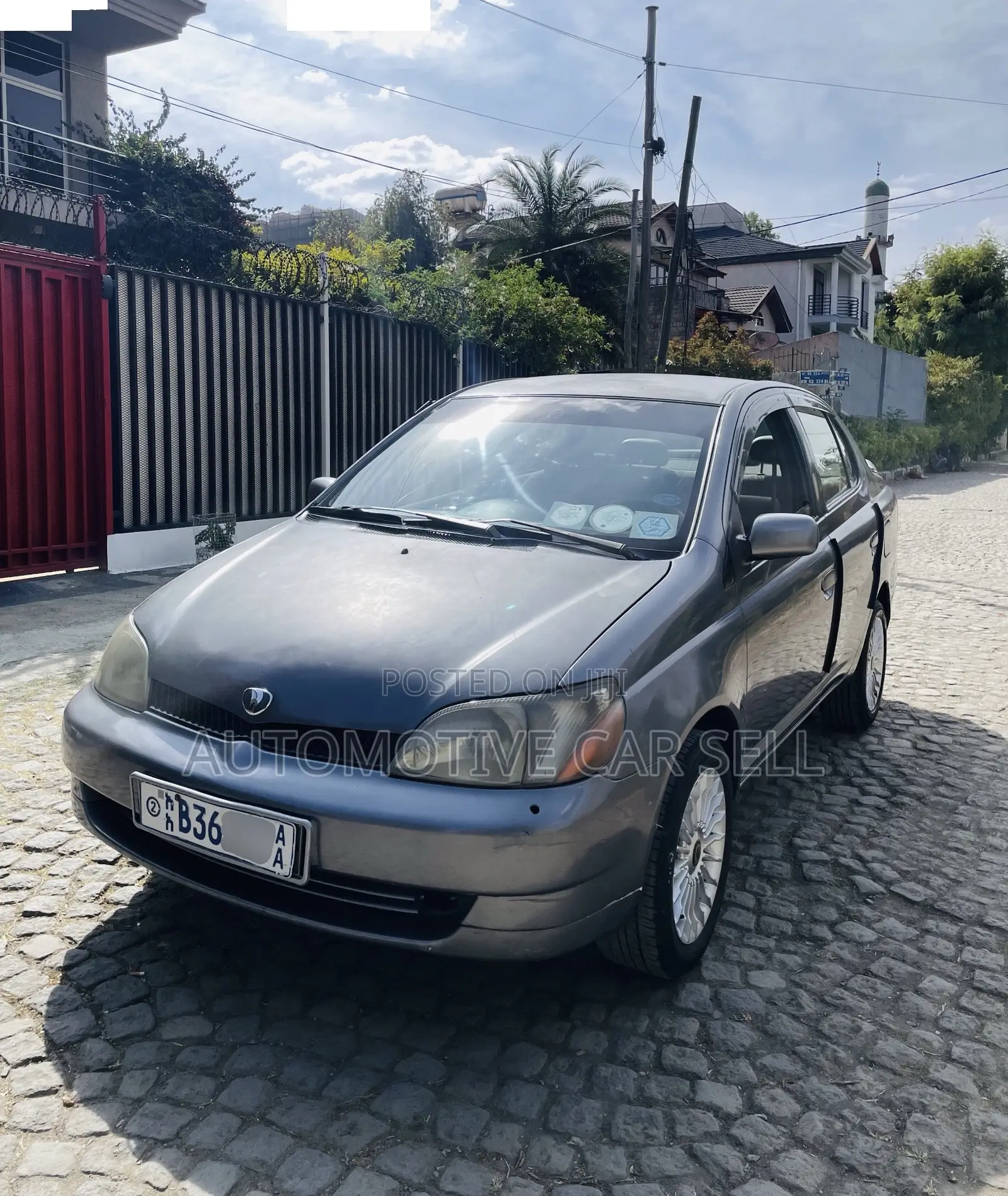 Toyota Platz 2002 Gray