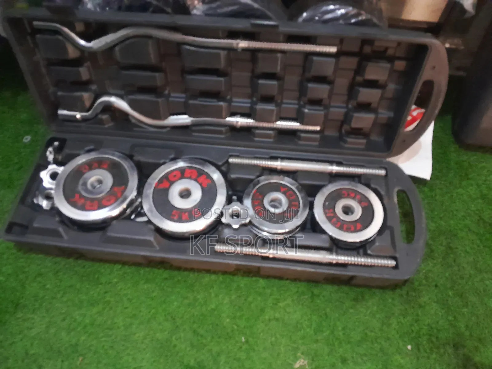 • Total Body Workout Dumbbell Set – 5kg to 15kg