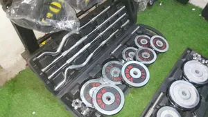 Photo - • York Plate Adjustable Dumbbell Set for Home Training