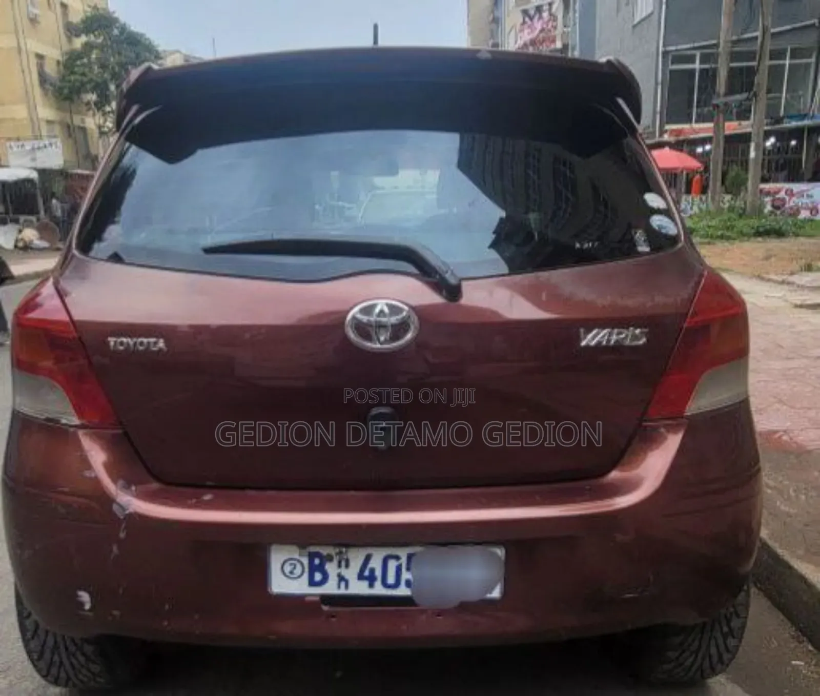 Toyota Yaris 2010 Blue