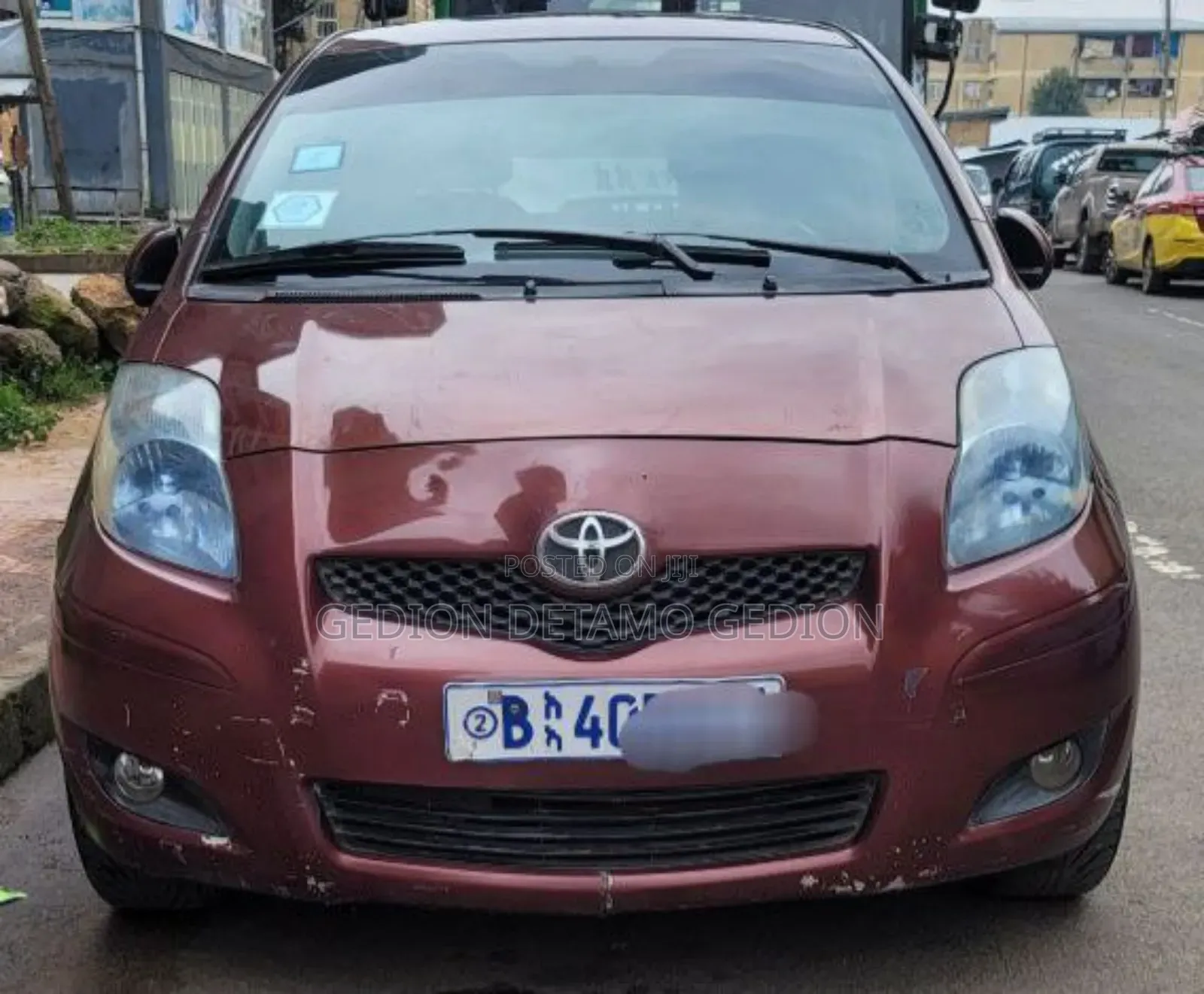 Toyota Yaris 2010 Blue