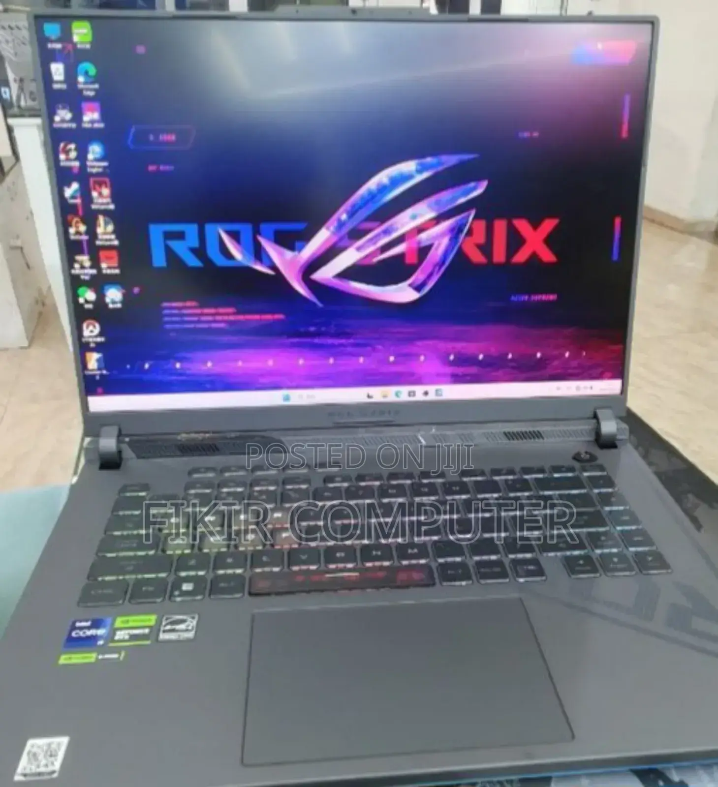 New Laptop Asus ROG Strix G16 G614 16GB Intel Core I9 SSD 1T