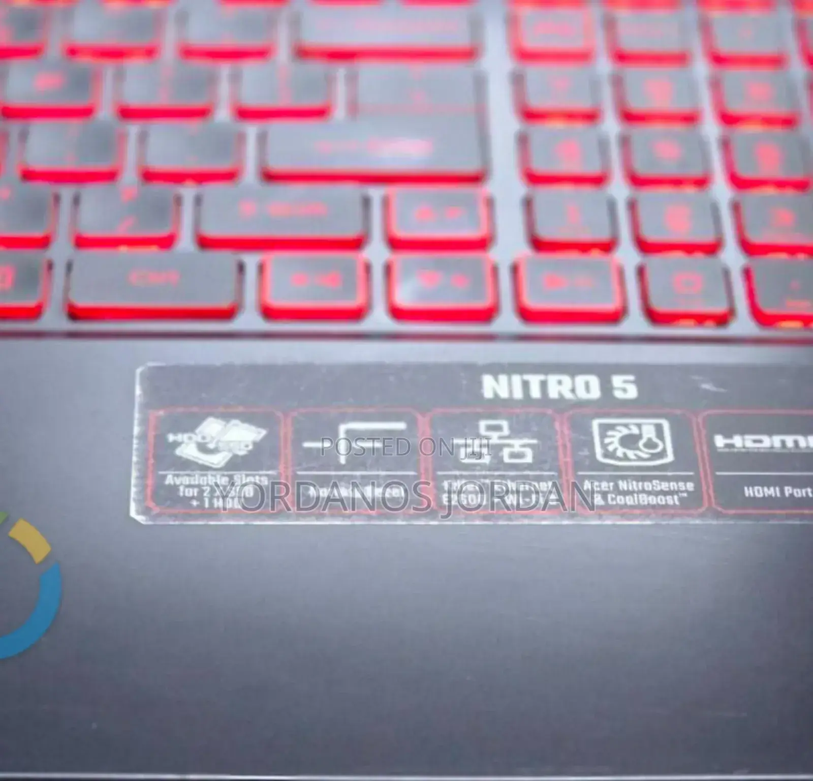 New Laptop Acer Nitro 5 16GB Intel Core I5 SSD 512GB