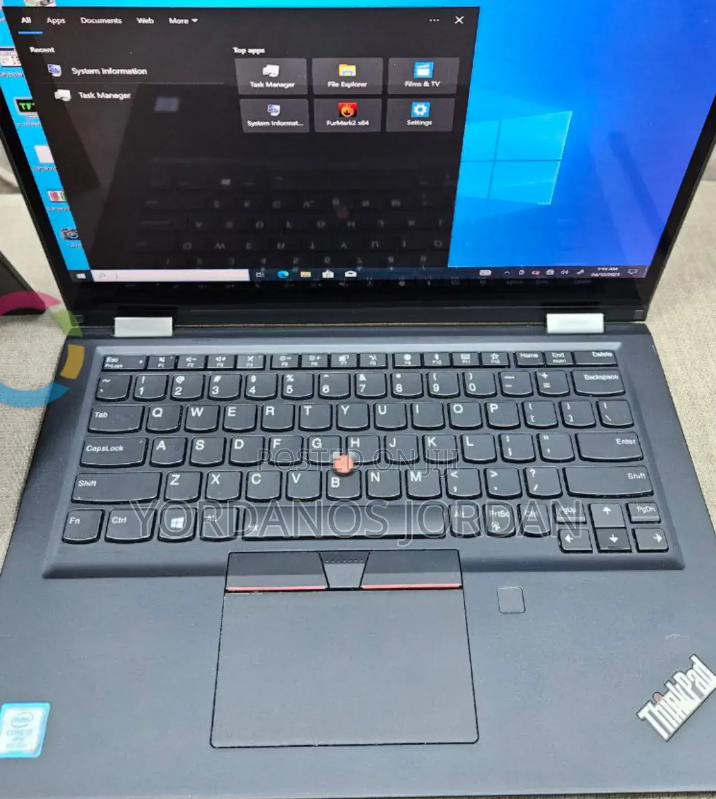 New Laptop Lenovo ThinkPad X390 Yoga 8GB Intel Core I7 SSD 512GB
