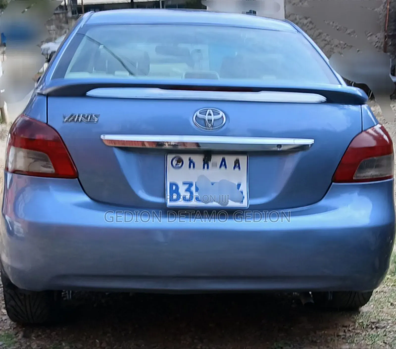 Toyota Yaris 2010 Gray