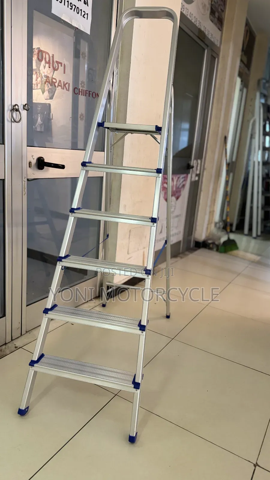 ለረዳት አገልግሎት መዋል የሚችሉ መሰላሎች /Ladder Full Aluminum Ladder0ladder
