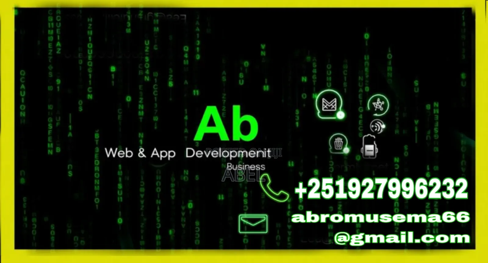 Website and Application Developer(Programmer)