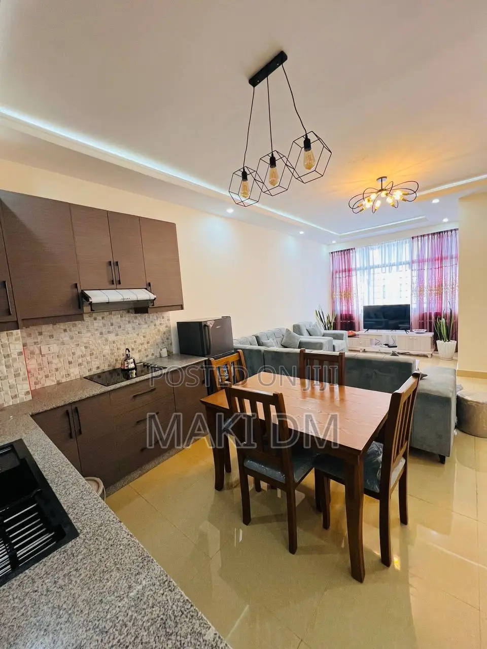 Furnished 2bdrm Apartment in Bole for rent